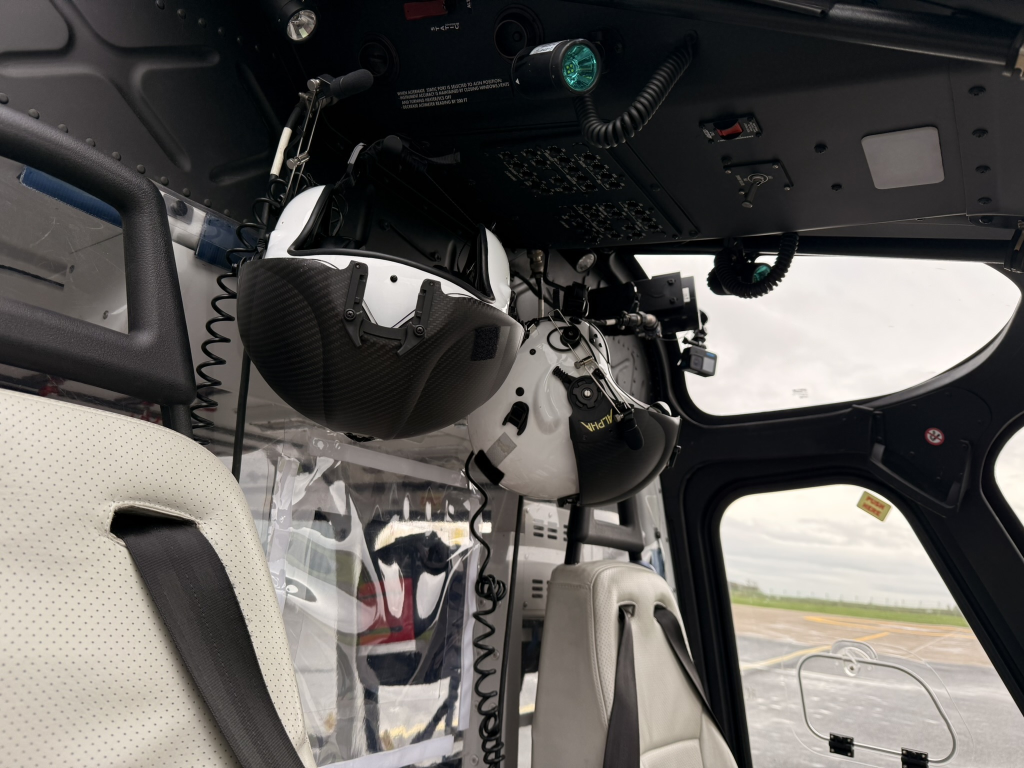 marketing labs partners with lincs & notts air ambulance 4 inside the ambucopter