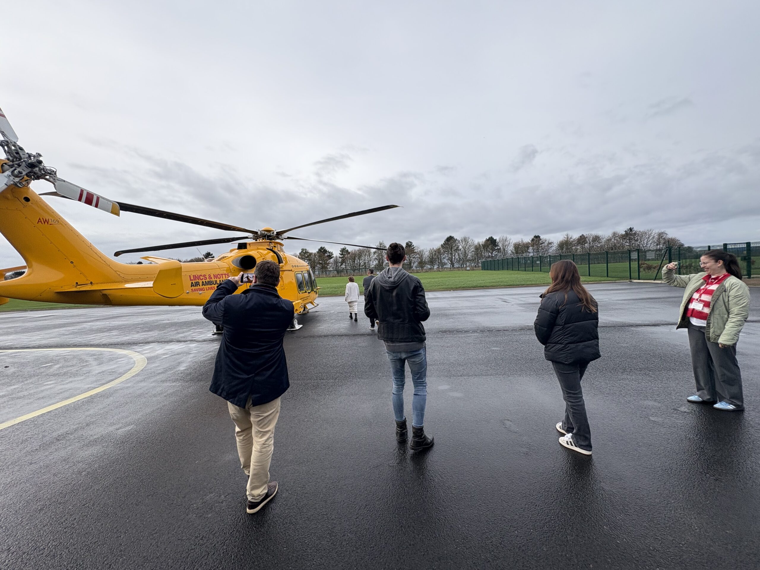 marketing labs partners with lincs & notts air ambulance 5 Lincoln and notts air ambulance tour